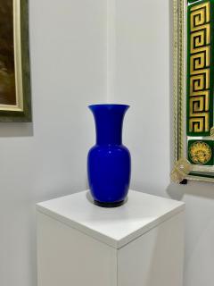 Blue Opalino Vase by Venini - 3946652