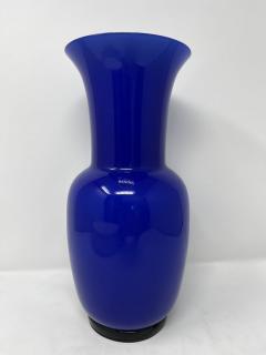 Blue Opalino Vase by Venini - 3946653