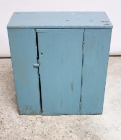 Blue Primitive Shaker Jelly Cupboard - 1189195