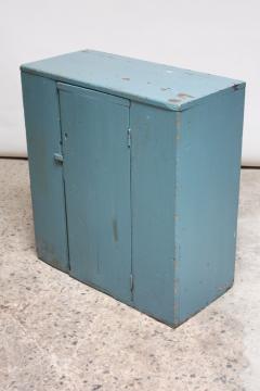 Blue Primitive Shaker Jelly Cupboard - 1189199