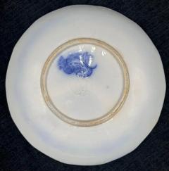 Blue White Dish Staffordshire English Whampoa Pattern Transfer Printed - 3897702