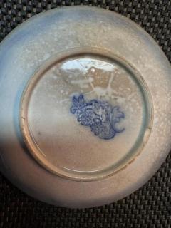 Blue White Dish Staffordshire Whampoa Pattern Transferware - 3897710