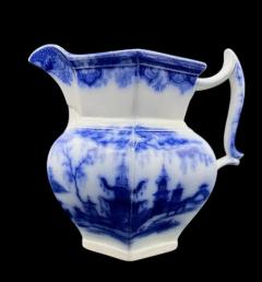 Blue White Pitcher Whampoa Pattern  - 3920071