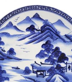 Blue and White Charger Japan circa 1900 - 2761077