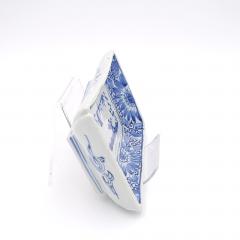 Blue and White Rectangle Dish Japan circa 1900 - 2443623