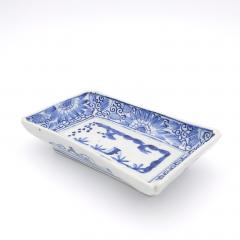 Blue and White Rectangle Dish Japan circa 1900 - 2443631