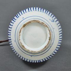 Blue and White Sake Flask or Tokkuri Edo Period 19th Century Japanese  - 4478999