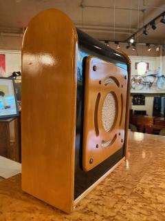 Bluetooth Speaker in Vintage Art Deco Cabinet Restored - 1601152