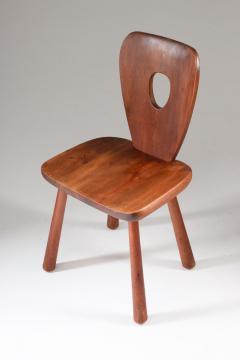 Bo Fj stad Scandinavian Dining Chairs in Pine by Bo Fjaestad 1930s - 1619939