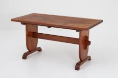 Bo Fj stad Scandinavian Dining Table in Pine by Bo Fjaestad 1930s - 1620079