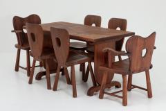 Bo Fj stad Scandinavian Dining Table in Pine by Bo Fjaestad 1930s - 1620080