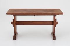 Bo Fj stad Scandinavian Dining Table in Pine by Bo Fjaestad 1930s - 1620086