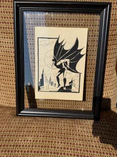Bob Kane Bob Kane Museum of Modern Art Batman Lithograph Print - 4330698
