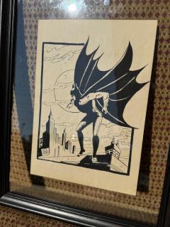 Bob Kane Bob Kane Museum of Modern Art Batman Lithograph Print - 4330723