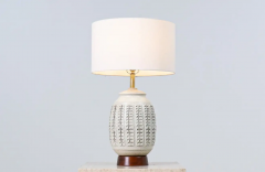 Bob Kinzie California Modern Glazed Ceramic Table Lamp by Bob Kinzie - 2780035
