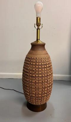 Bob Kinzie Ceramic Table Lamp by California Potter Bob Kinzie Mid Century - 3136589