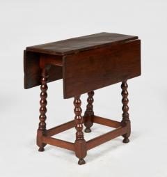 Bobbin Turned Drop Side Table - 4445311