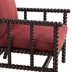 Bobbin Turned Open Arm Chair  - 4610604