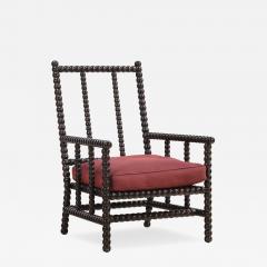 Bobbin Turned Open Arm Chair  - 4614398