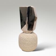 Bobby Silverman Ivory and Chrome Sculpture 2 - 4221081