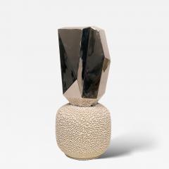 Bobby Silverman Ivory and Chrome Sculpture 2 - 4225719