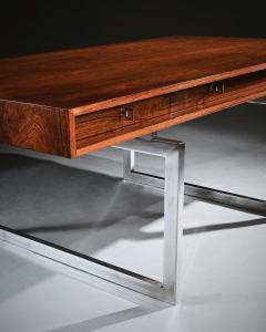 Bodil Kjaer BODIL KJAER ROSEWOOD WRITING DESK E PEDERSEN SON DENMARK MID 20TH CENTURY - 2399246