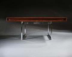 Bodil Kjaer BODIL KJAER ROSEWOOD WRITING DESK E PEDERSEN SON DENMARK MID 20TH CENTURY - 2399248