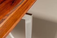 Bodil Kjaer Bodil Kjaer Desk in Rosewood and Chrome Denmark 1960s - 4617945