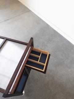 Bodil Kjaer Rosewood Serving Trolley by Bodil Kjaer for Pedersen Son - 4283491