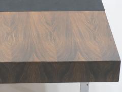 Bodil Kjaer Unique Bodil Kjaer Rosewood chrome desk E Pedersen S n Denmark 1960s - 1336184