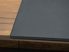 Bodil Kjaer Unique Bodil Kjaer Rosewood chrome desk E Pedersen S n Denmark 1960s - 1336185