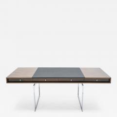 Bodil Kjaer Unique Bodil Kjaer Rosewood chrome desk E Pedersen S n Denmark 1960s - 1336698
