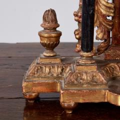 Bohemian Gilt Wood Mantel Clock - 4219660