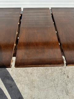 Boho Chic Bamboo and Teak Dining Table with Butterfly Leaf - 4432723