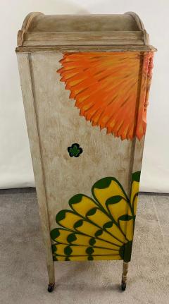 Boho Chic Hand painted Armoire or Wardrobe - 3196927