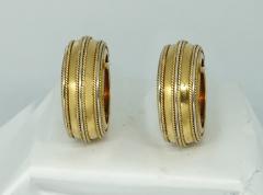 Bonwit Teller Large Hoop Earrings - 643203