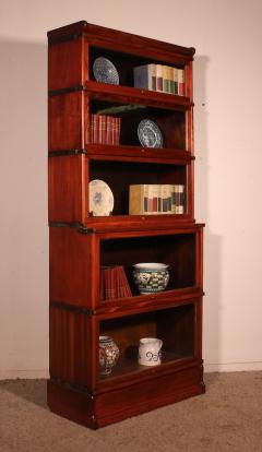 Bookcase Called Stacking Bookcase In Mahogany Of 5 Elements With Extension - 3965051