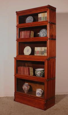 Bookcase Called Stacking Bookcase In Mahogany Of 5 Elements With Extension - 3965057