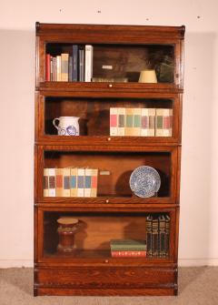 Bookcase Called Stacking Bookcase In Oak Of 4 Elements Of Globe Wernicke London - 3923364