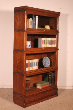 Bookcase Called Stacking Bookcase In Oak Of 4 Elements Of Globe Wernicke London - 3923368