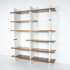 Bookshelf model Domino by Eugenio Gerli for Tecno Milano 1966 - 4395403