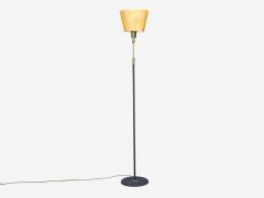 Bor ns Adjustable Floor Lamp Lacquered Metal Brass Sweden 1950s - 4814525