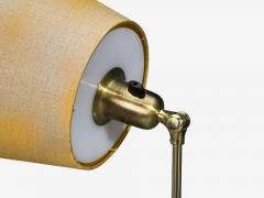 Bor ns Adjustable Floor Lamp Lacquered Metal Brass Sweden 1950s - 4814530