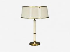 Bor ns Bor s Brass Metal Table Lamp Sweden 1950s - 4339329