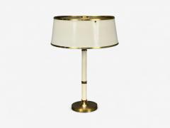 Bor ns Bor s Brass Metal Table Lamp Sweden 1950s - 4339330