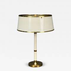 Bor ns Bor s Brass Metal Table Lamp Sweden 1950s - 4344340