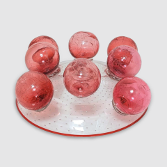 Borek Sipek ZET glass cup by Bo ek pek for Ajeto 1980 - 4610795