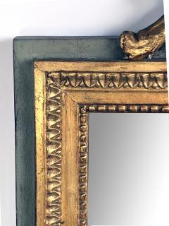 Borghese Italian Neoclassical Style Giltwood Mirror with Exuberant Crest - 4521600