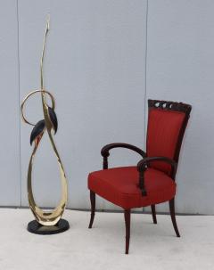 Boris Lovet Lorski Boris Lovet Lorski Attributed Cranes Solid Brass Sculpture - 4789550