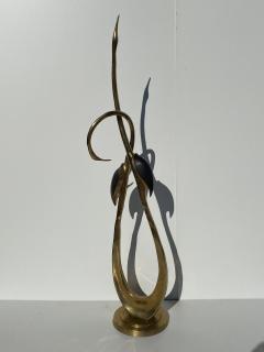 Boris Lovet Lorski Brass Cranes Sculpture by Boris Lovet Lorski - 2330646